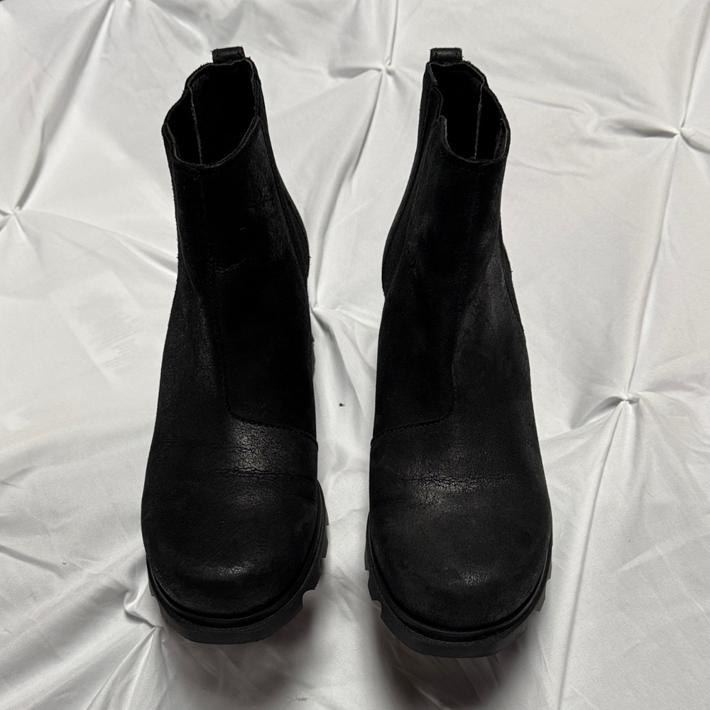 Sorry Joan of Arctic Wedge Bootie